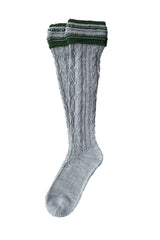 Kniestrumpf Handstrickoptik