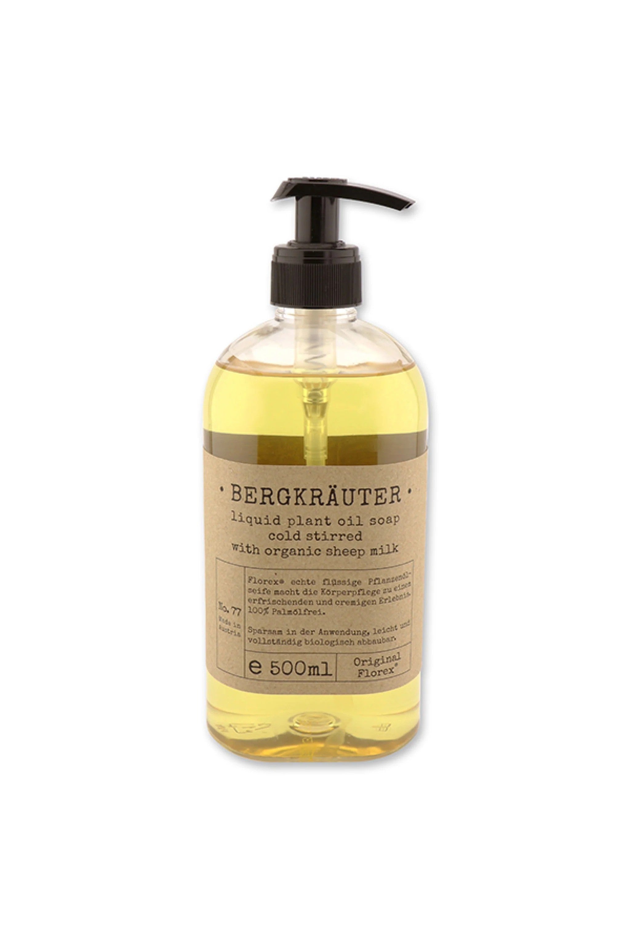 Flüssigseife BERGKRÄUTER 500ml