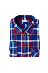 Hemd LK Flanell Tartan-Karo (Comfort - 34/mittelro