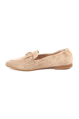 Damenslipper mit Gummiband / Ziegenve - 11/sand