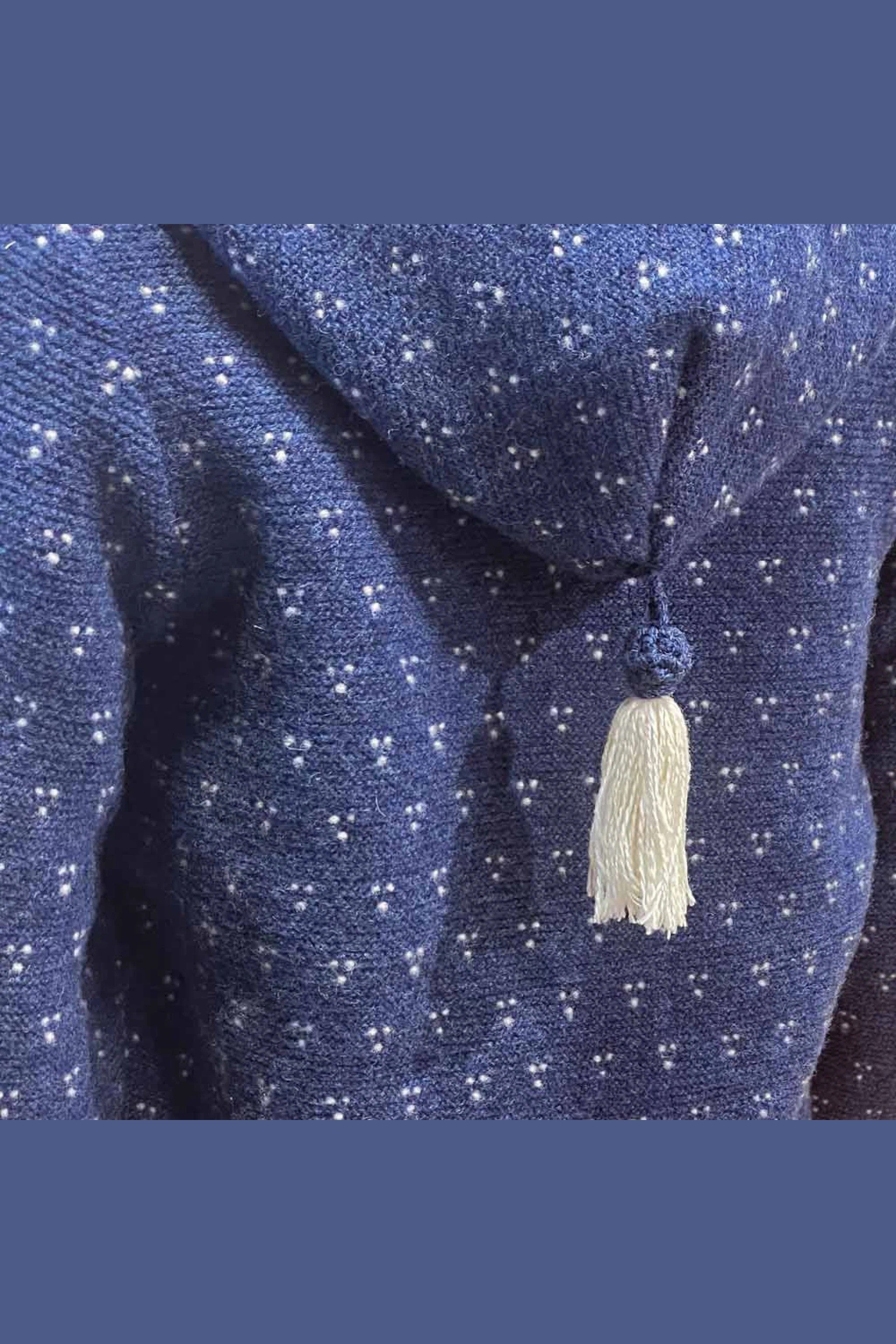 Kinder-Kapuzenstrickjacke NANNI