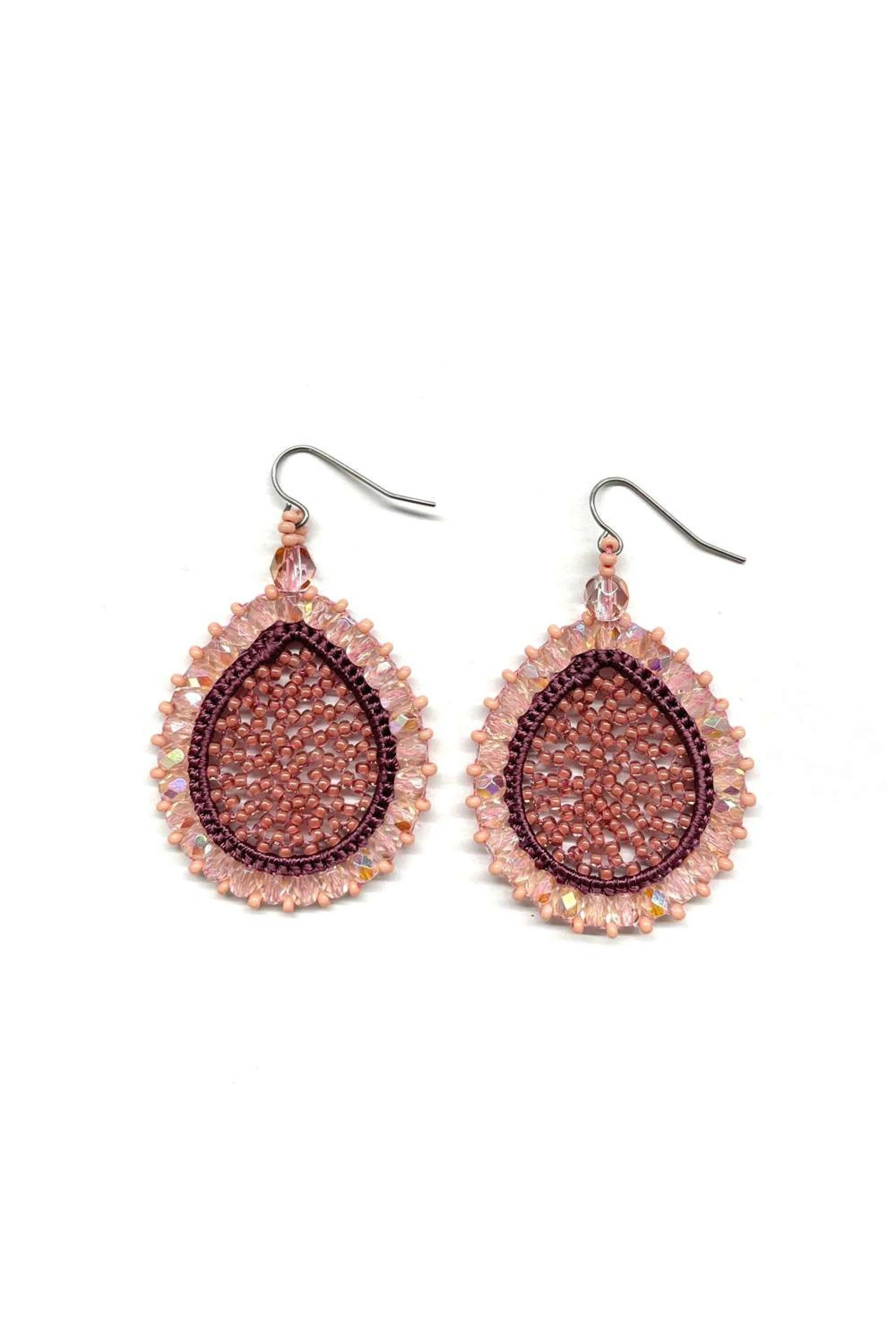 Earring LAGRIMAS DROP (Tropfen klein) - blue marin