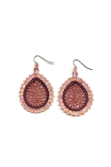 Earring LAGRIMAS DROP (Tropfen klein) - blue marin