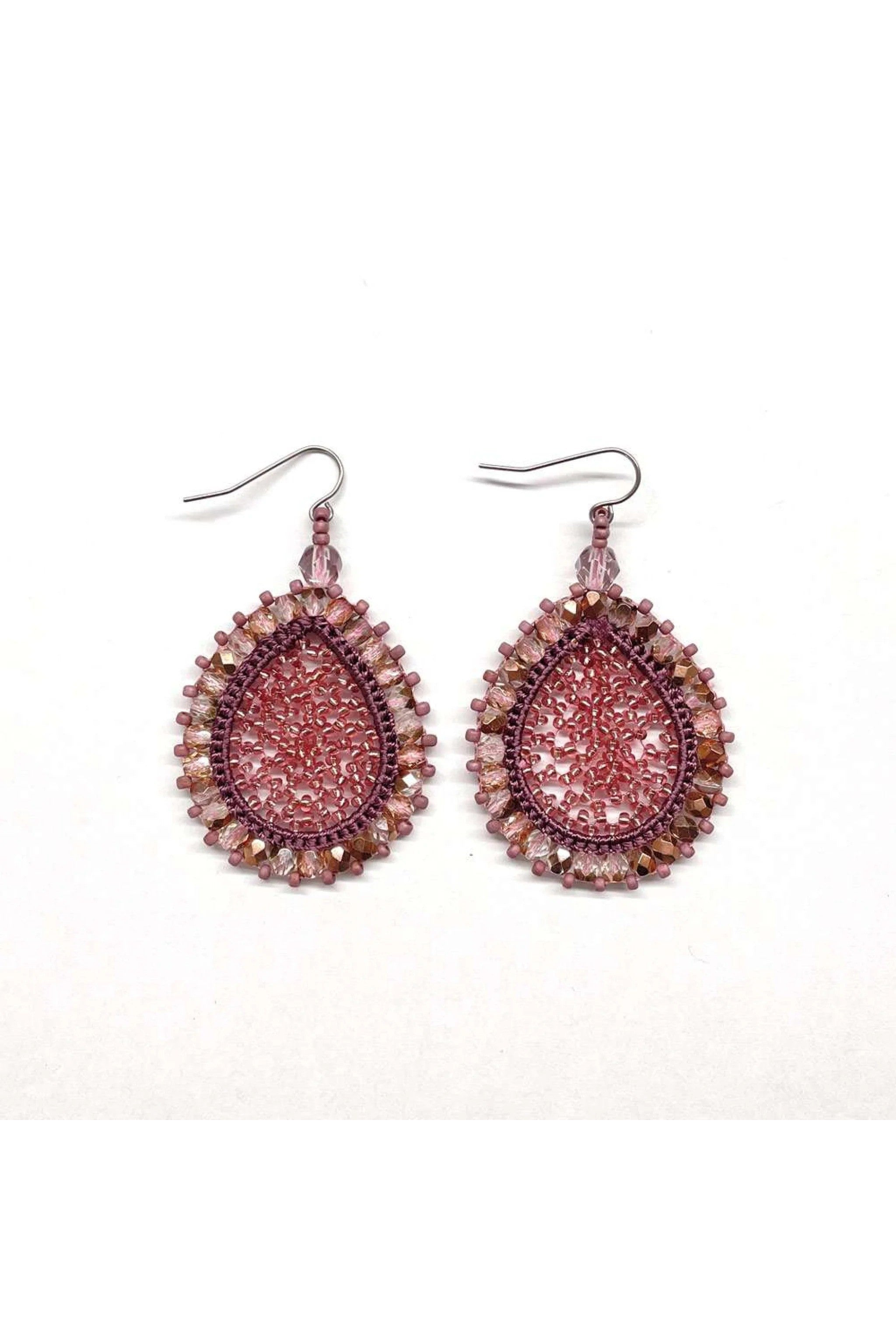 Earring LAGRIMAS DROP (Tropfen klein) - blue marin