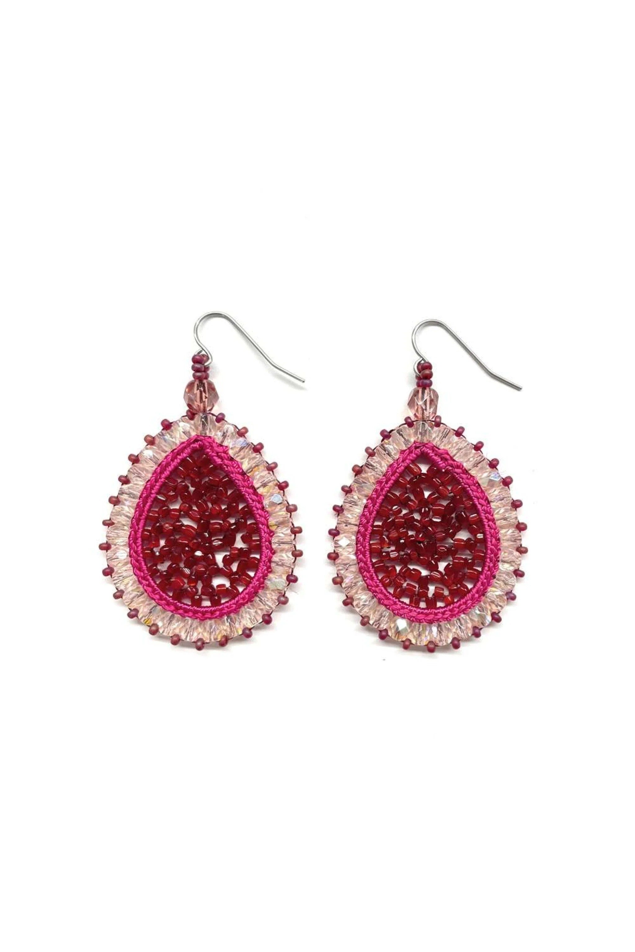 Earring LAGRIMAS DROP (Tropfen klein) - blue marin