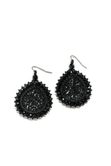 Earring LAGRIMAS DROP (Tropfen klein) - blue marin