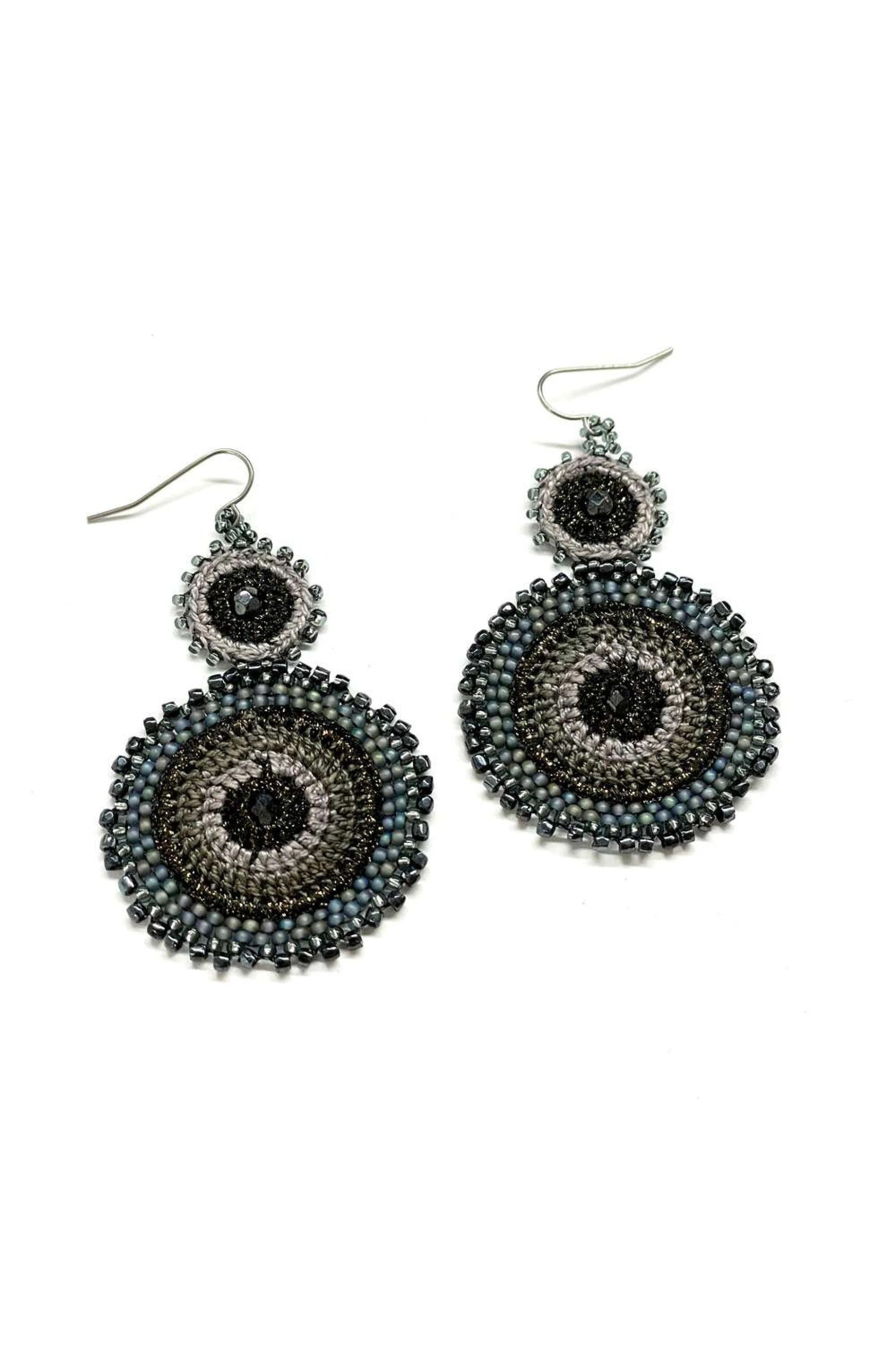 Earring SOLEIL CROCHET