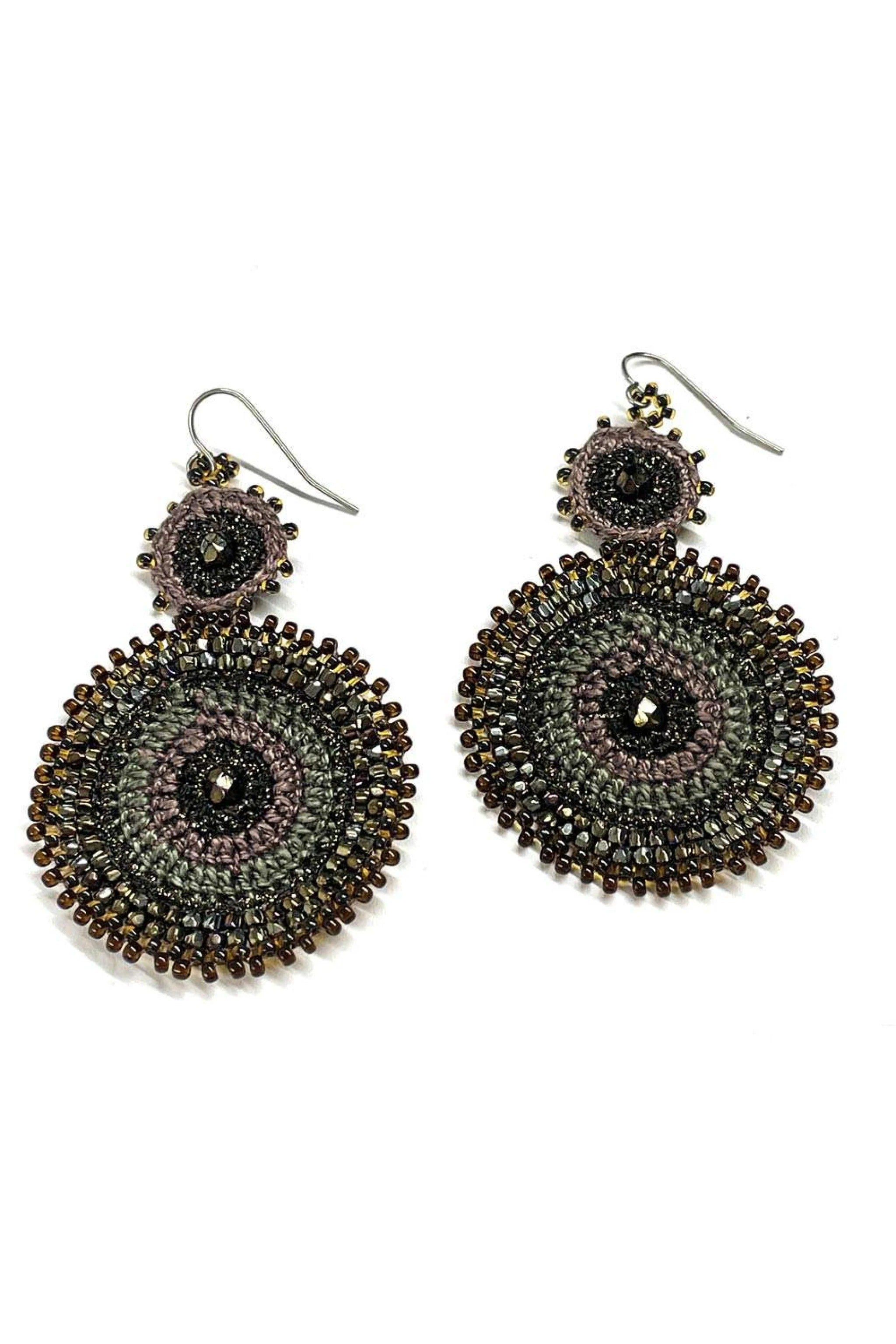 Earring SOLEIL CROCHET