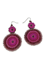 Earring SOLEIL CROCHET
