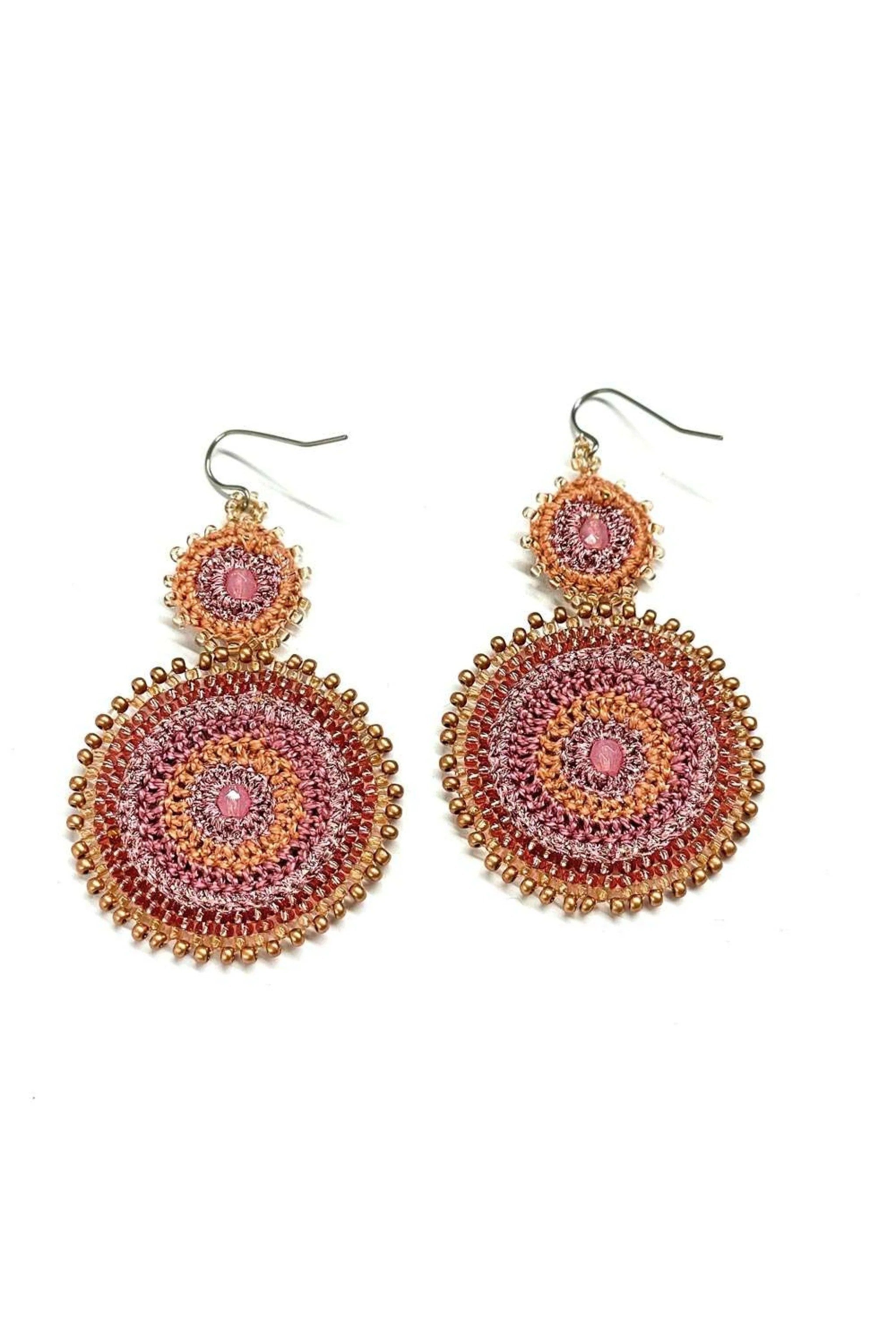 Earring SOLEIL CROCHET