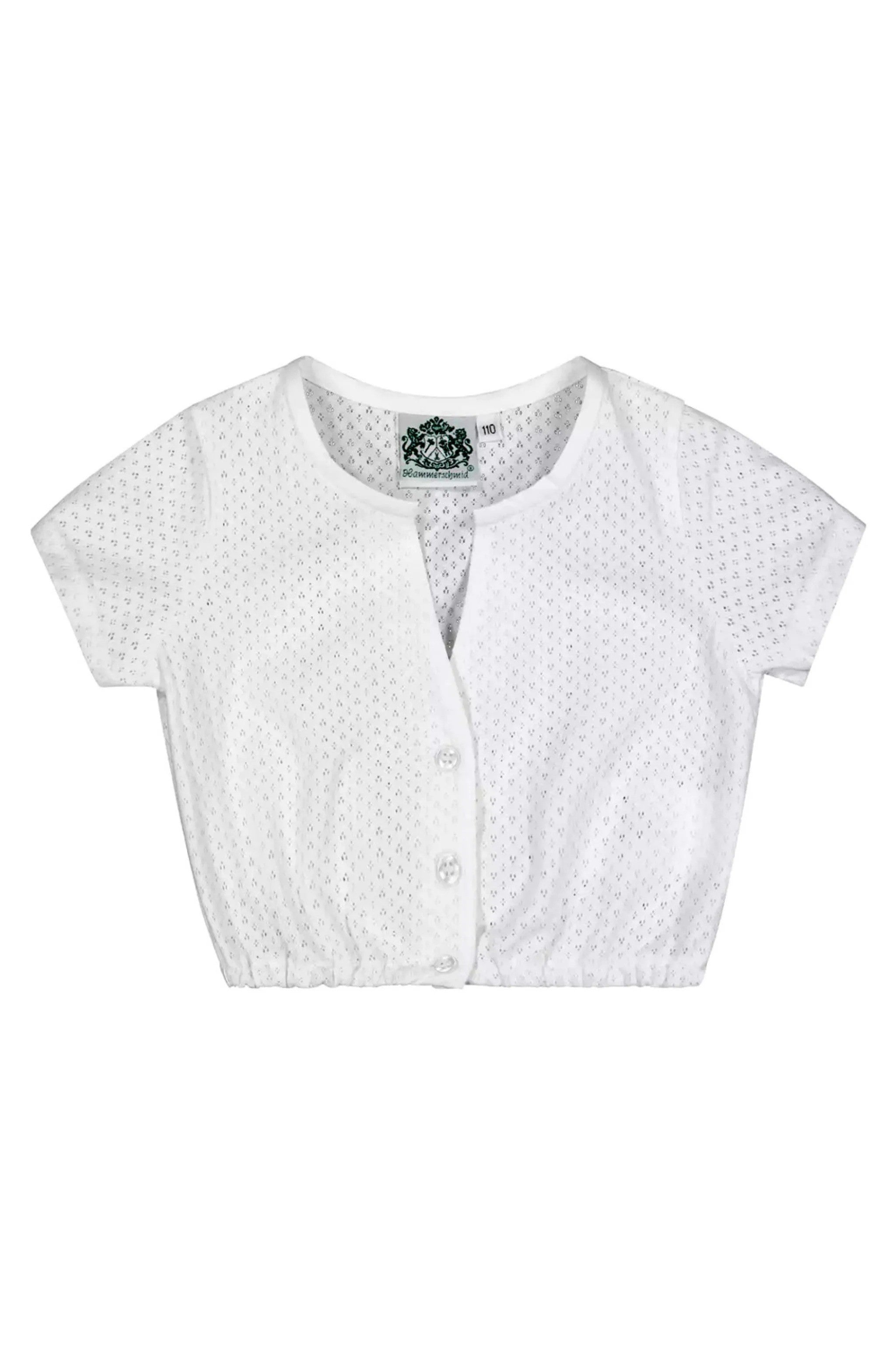 Kinder-Dirndlbluse FRIEDA - 00/weiß