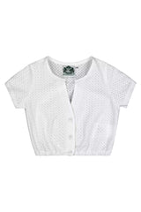 Kinder-Dirndlbluse FRIEDA - 00/weiß