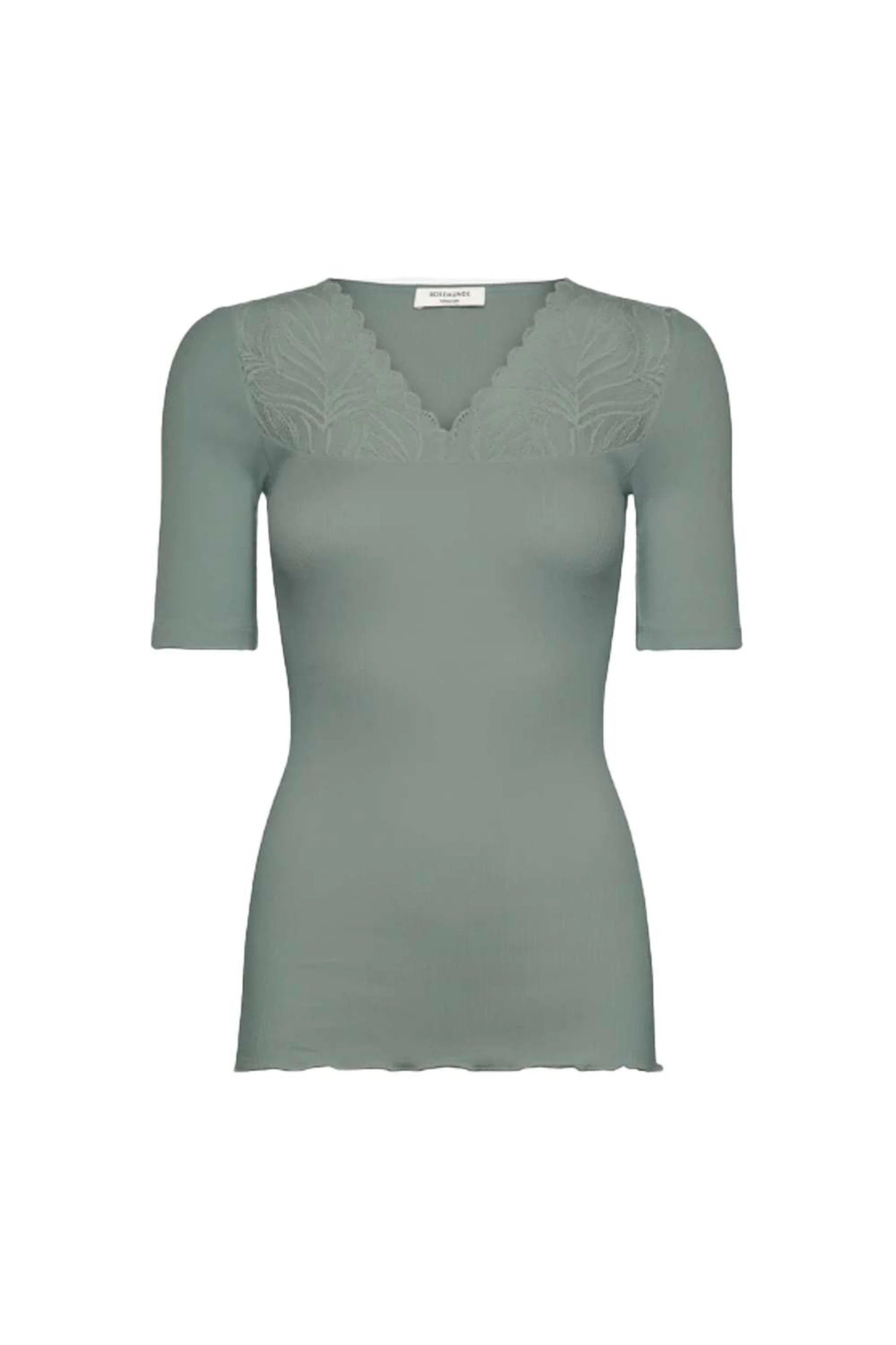 Kurzarmshirt BERNADINE V-Ausschnitt