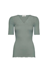Kurzarmshirt BERNADINE V-Ausschnitt