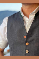 Weste XANDER-4N STR - 017/anthrazit