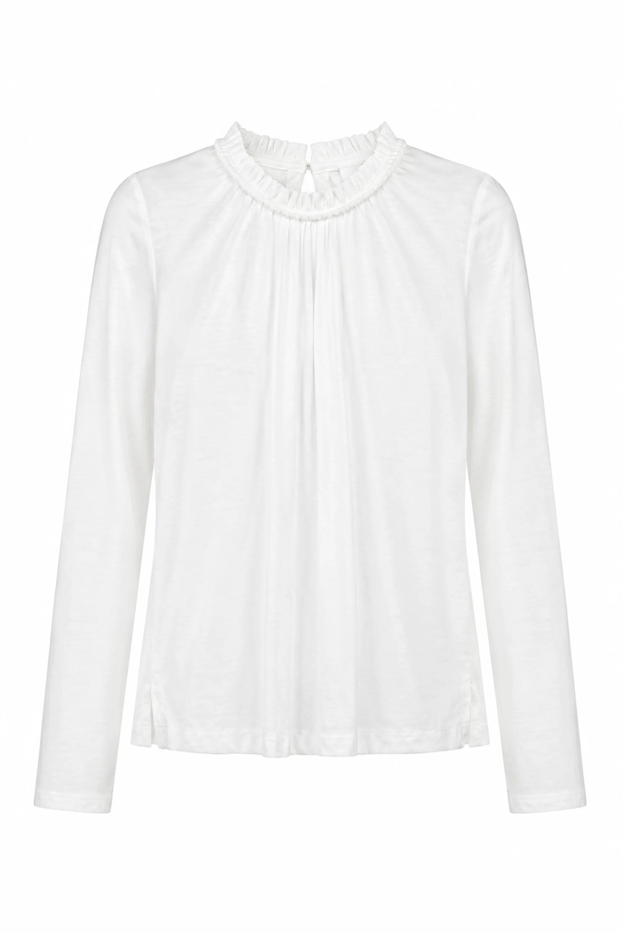 Kindershirt YVONNE Jacquard - 09/weiß