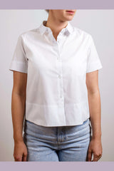 Bluse mit Kragen