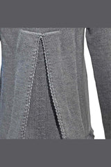 Strickpullover FILA mit Zopfkragen
