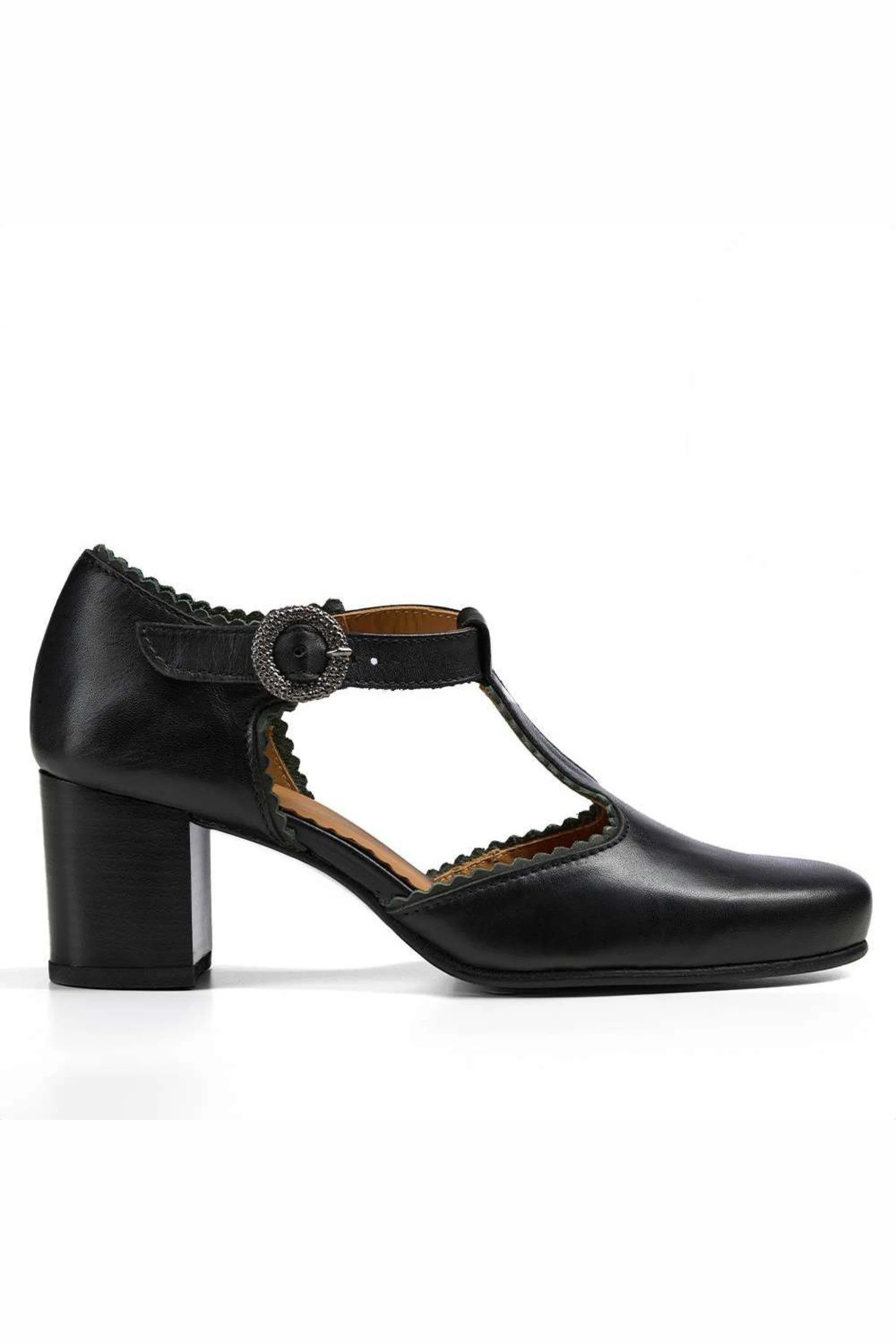 Pumps THERES mit offenem T-Bar-Design
