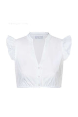 Dirndlbluse FIBI - 04/weiß