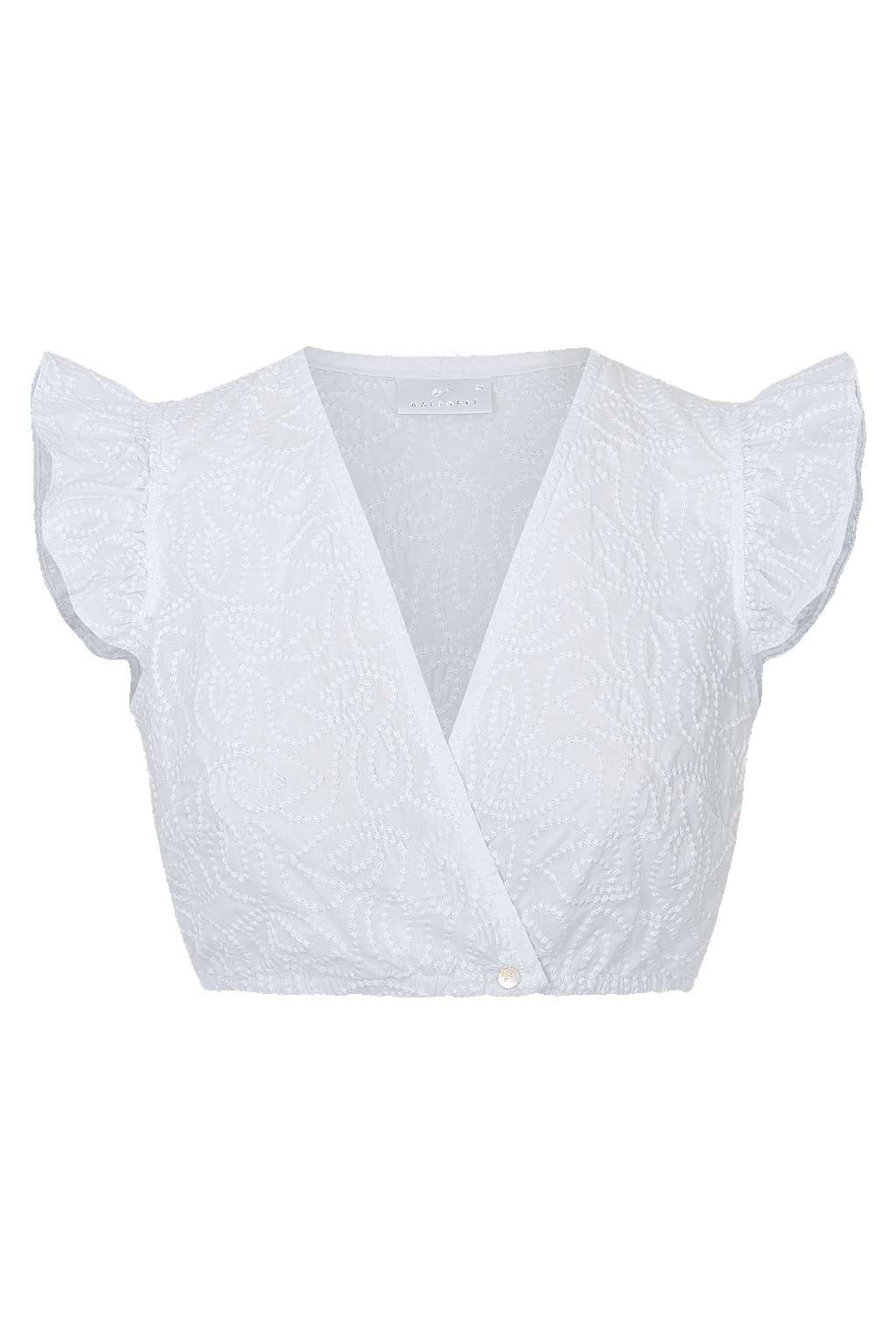 Dindlbluse FELIA - 04/weiß