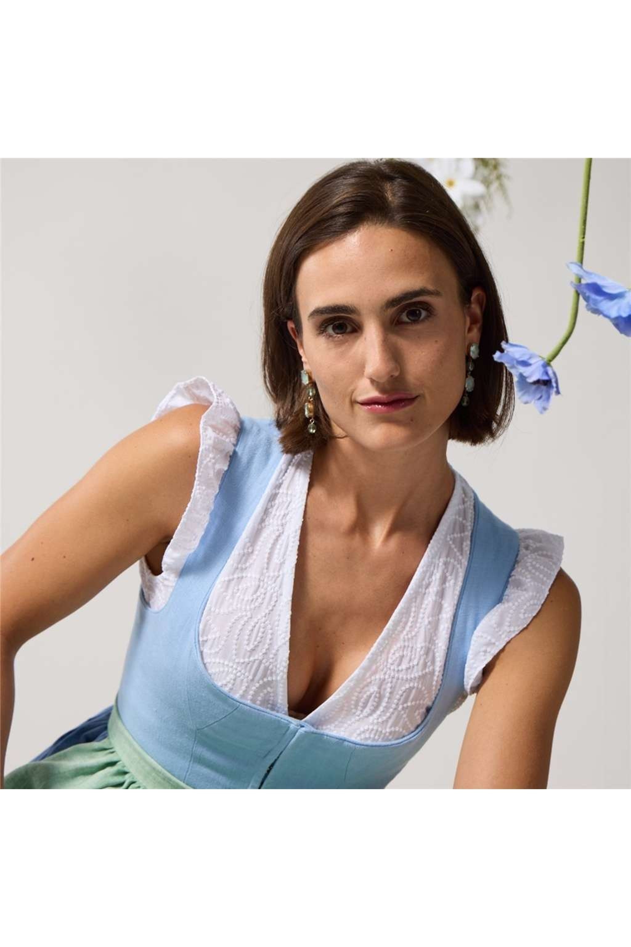 Dindlbluse FELIA - 04/weiß