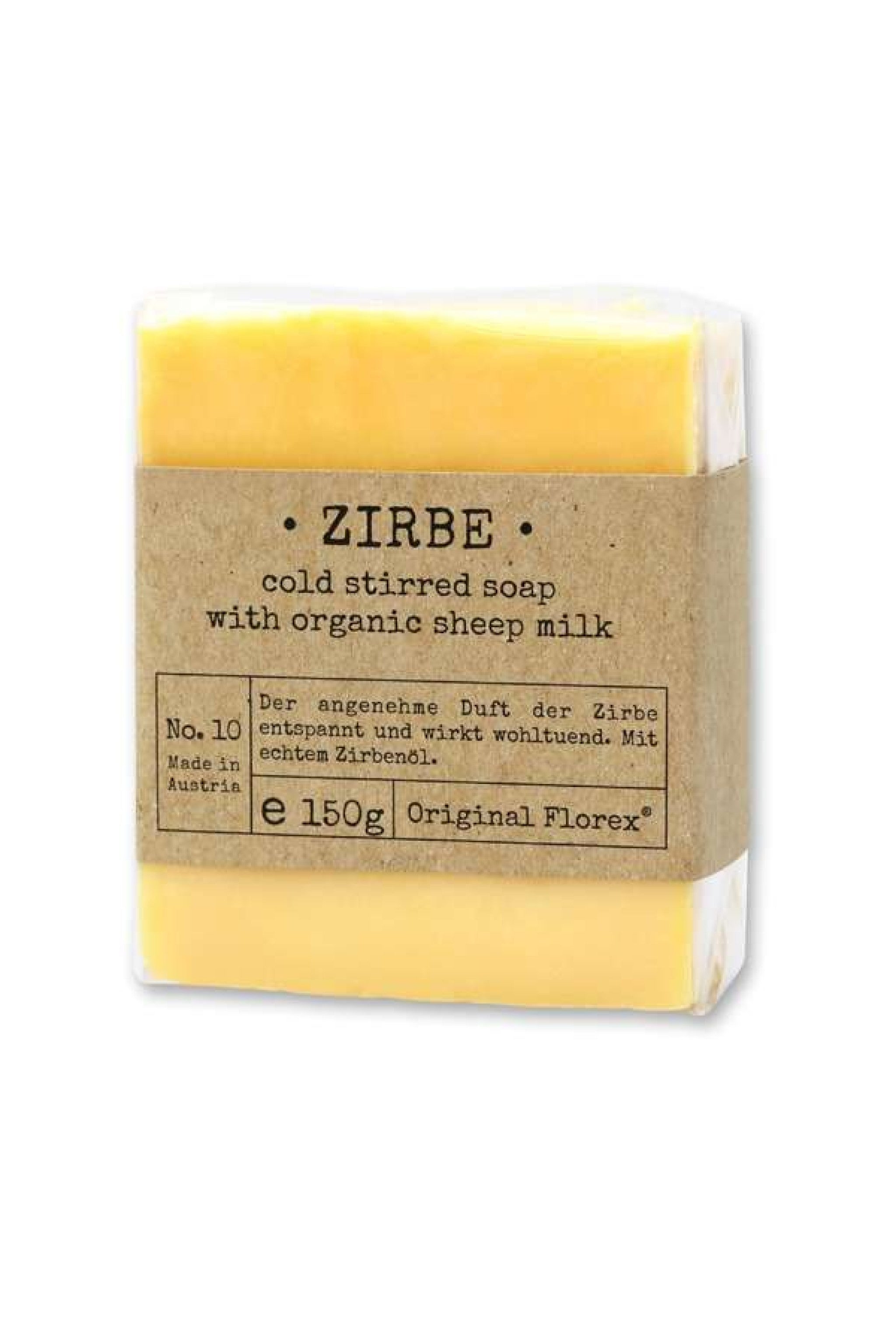 Schafmilchseife ZIRBE