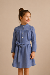 Kinderkleid ANNA-MARIA-LA - ./blau