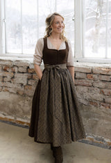 Cord Dirndl EVA (inkl. Schürze)