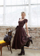 Ärmel Dirndl MAJA (inkl. Schürze)