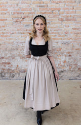 Leinen Dirndl EVA (inkl. Schürze)