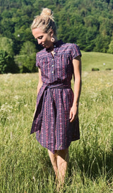 Kleid ANNA-MARIA Blumenstreifen