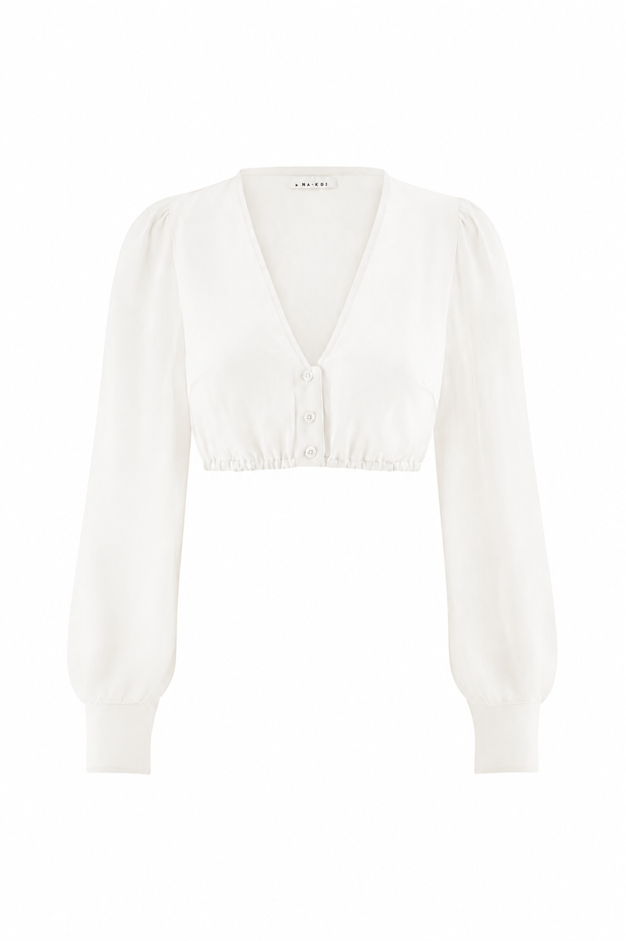 Dirndlbluse Langarm Chiffon