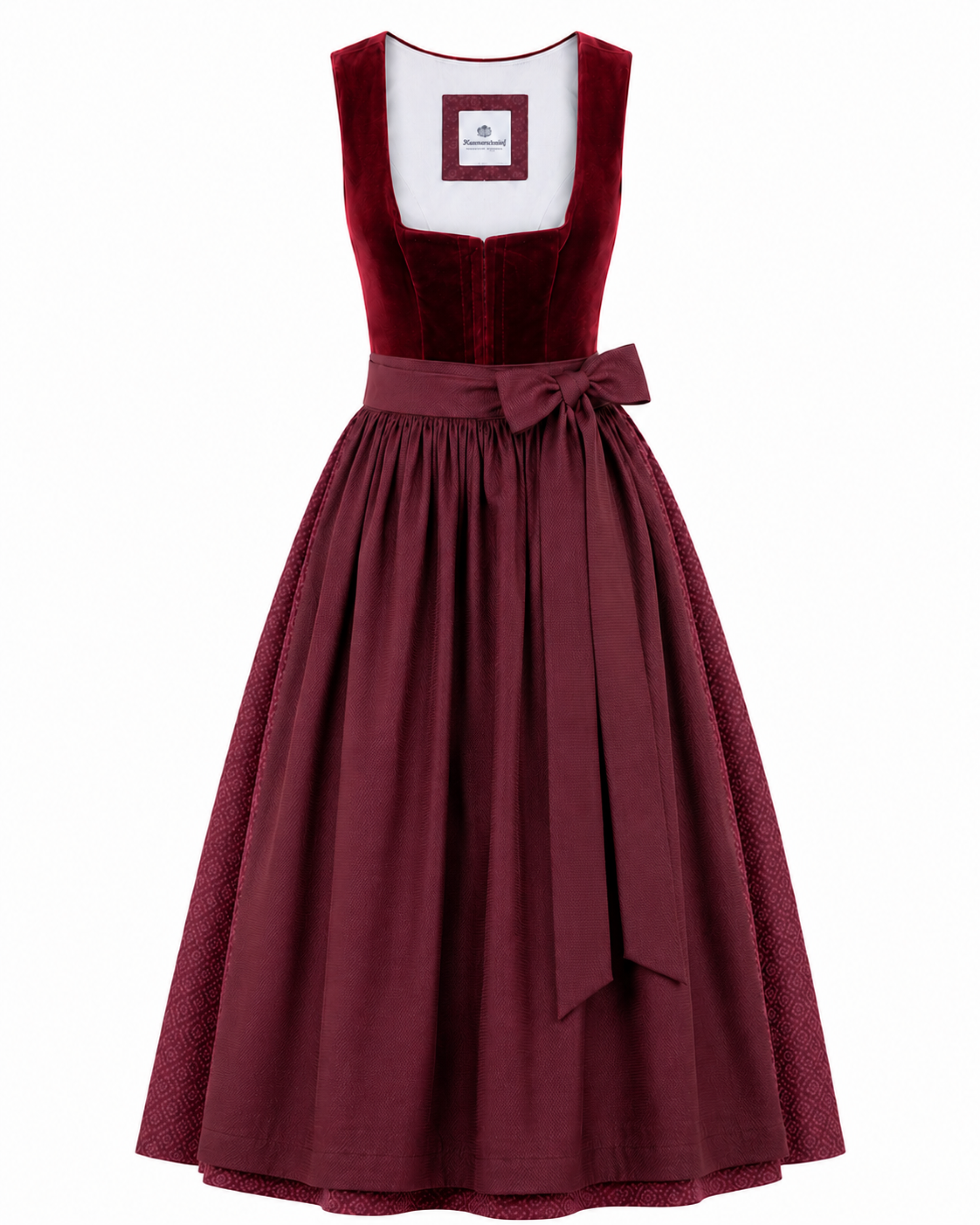 Dirndl PLATTENSEE (inkl. Schürze) 80cm Rocklänge