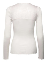 Langarmshirt BEATHA m. V-Ausschnitt