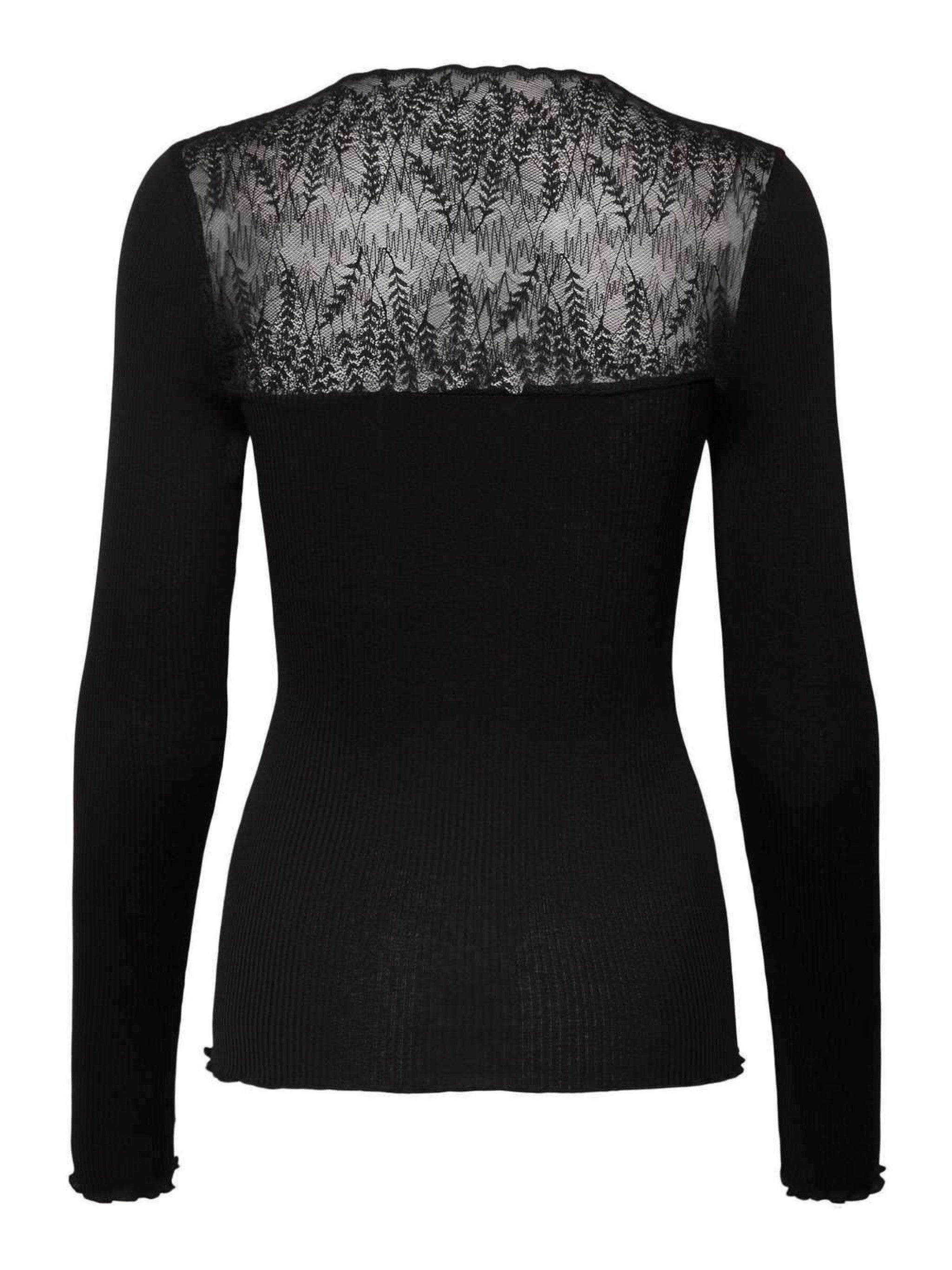 Langarmshirt BEATHA m. V-Ausschnitt