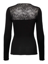 Langarmshirt BEATHA m. V-Ausschnitt