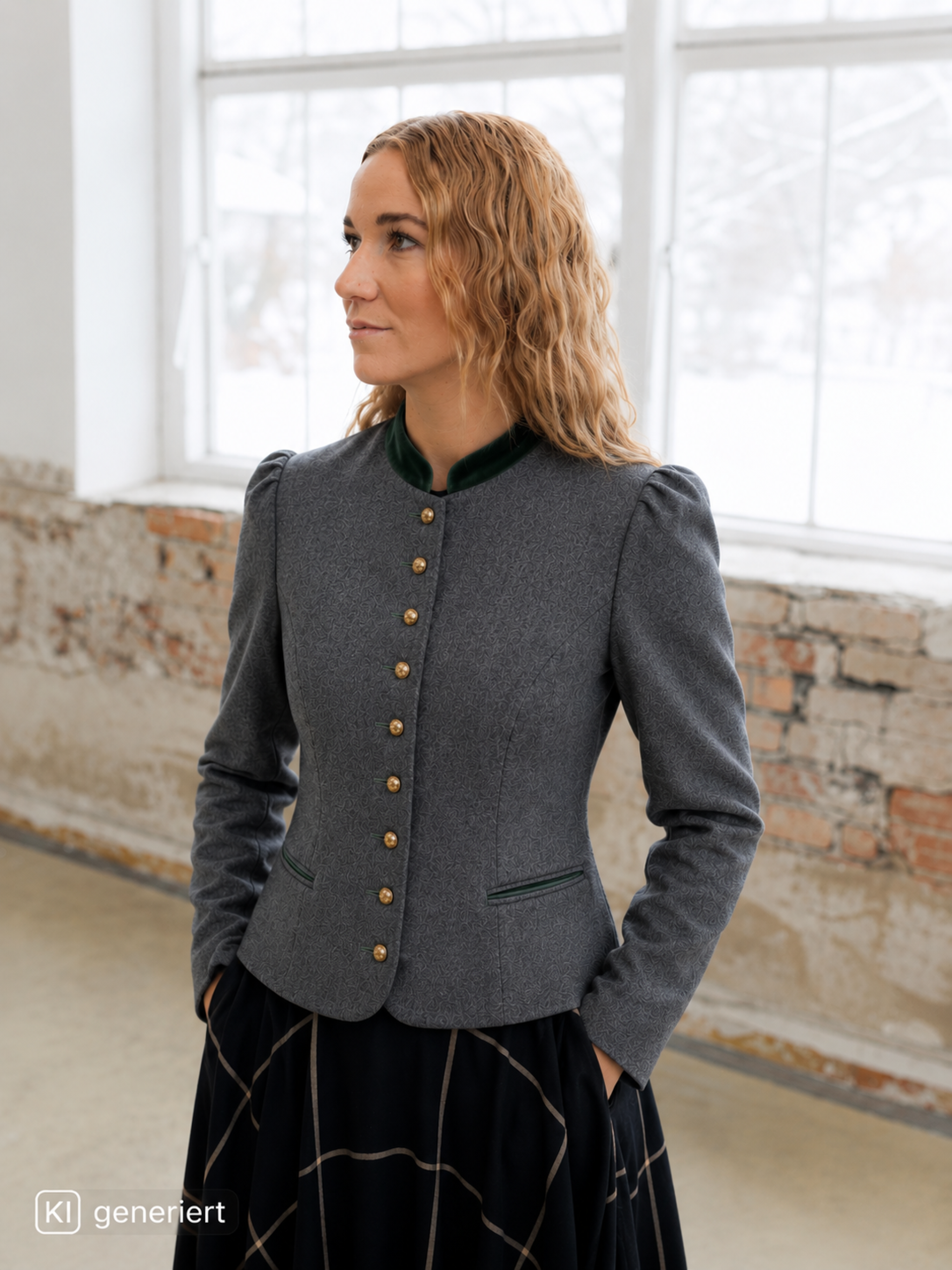 Miederjacke BELINDA | Loden