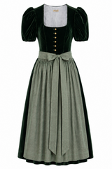 Ärmeldirndl LAURA inkl. Schürze