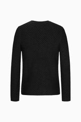 Strickjacke XAVER UNI | Rautenmuster
