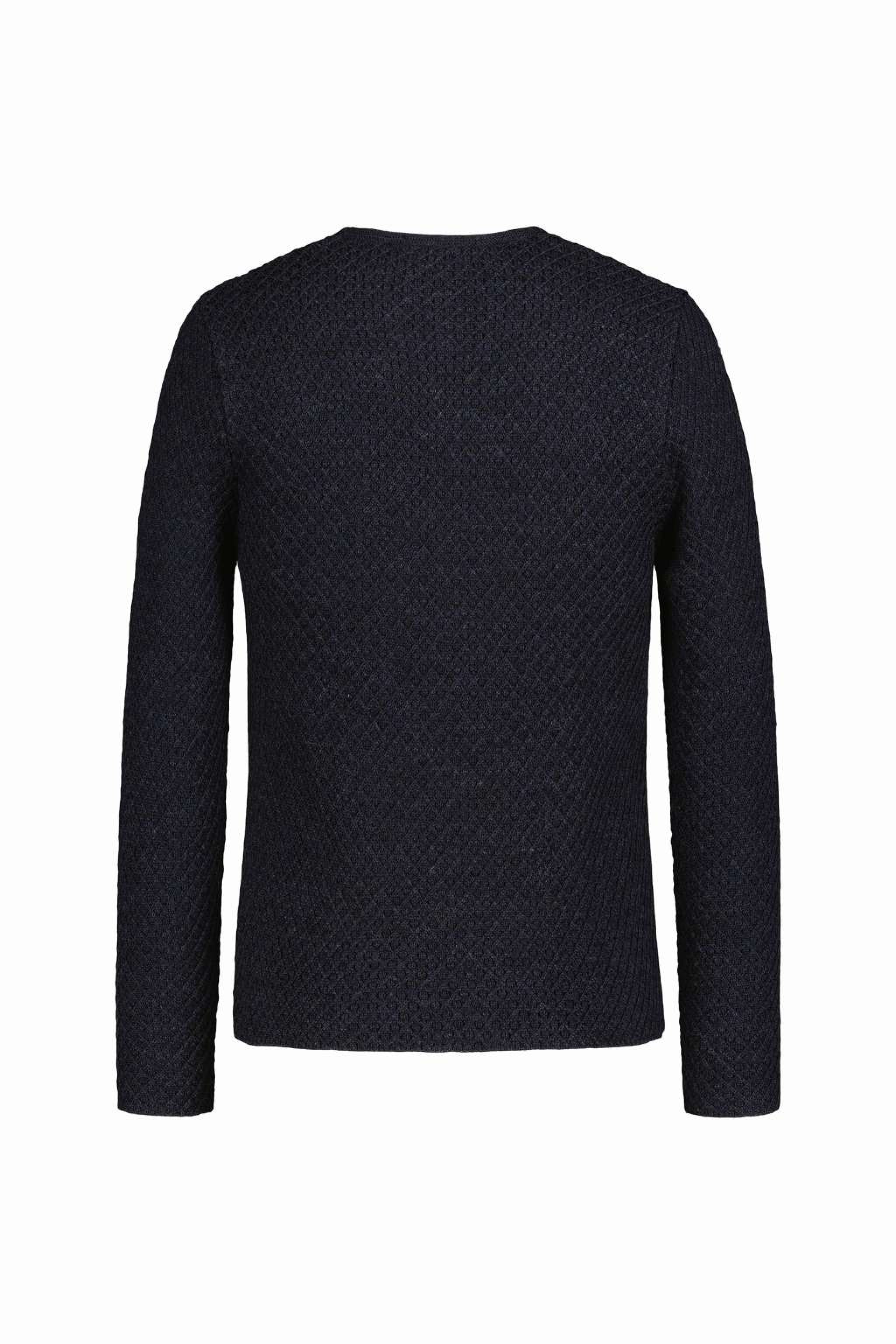 Strickjacke XAVER UNI | Rautenmuster