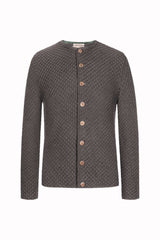 Strickjacke XAVER UNI | Rautenmuster