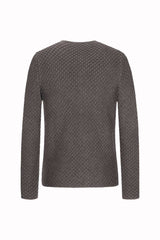 Strickjacke XAVER UNI | Rautenmuster