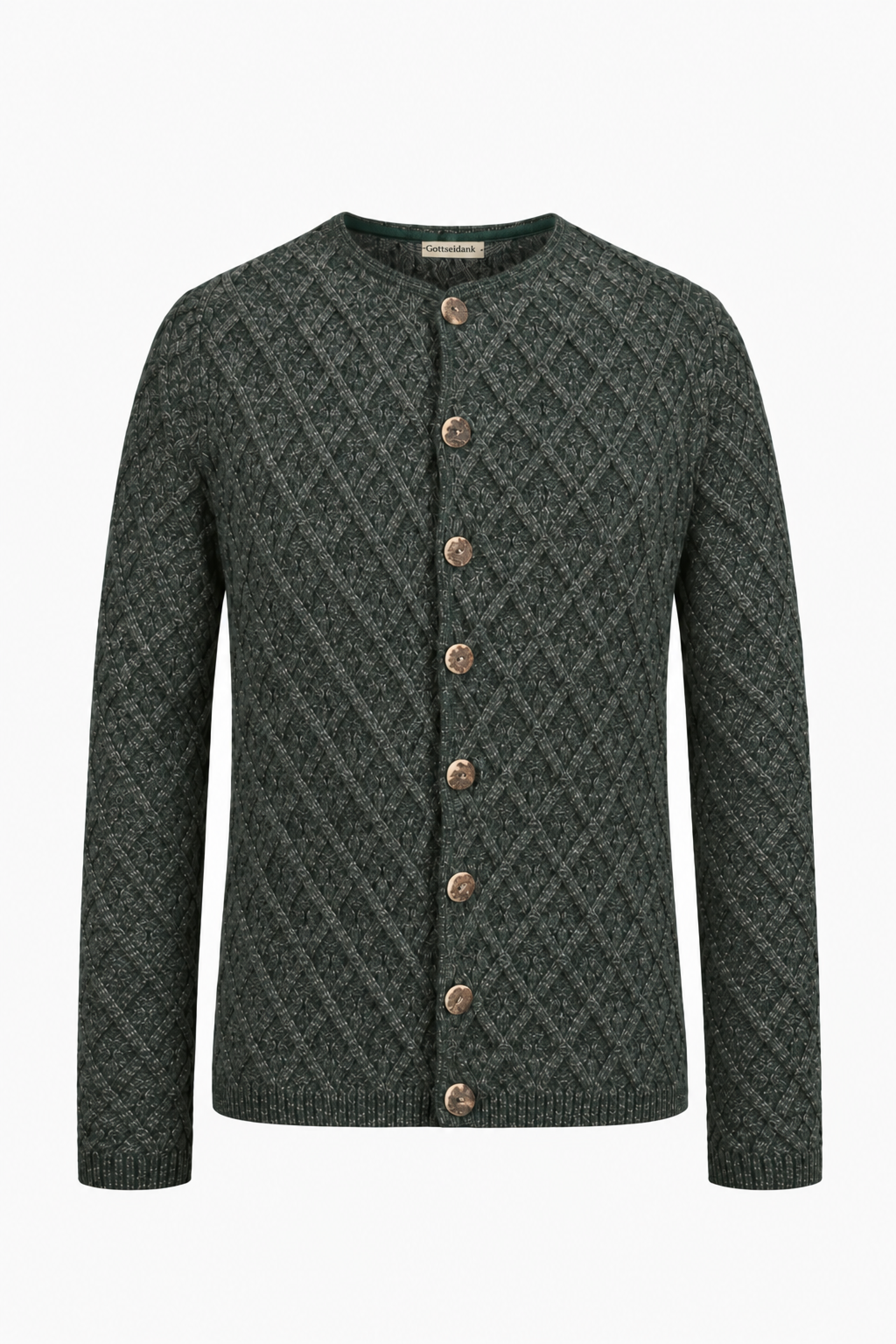 Strickjacke SIMON | Zopfmuster