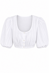 Dirndlbluse BIRGIT mit Rundhals