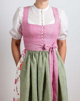 Dirndlbluse (Halbarm) hochgeschlossen