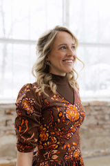Kleid MAJA | gemustert