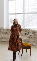 Kleid MAJA | gemustert