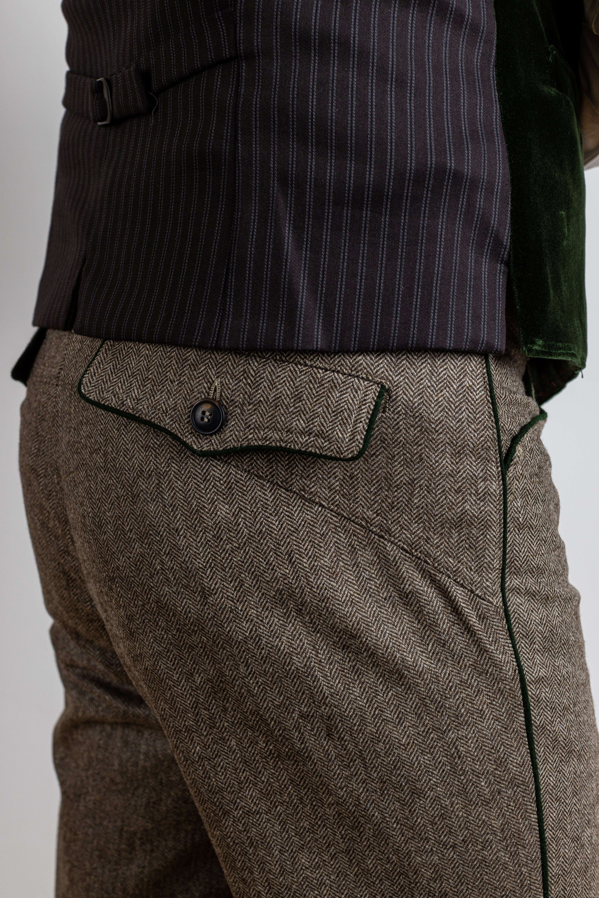 Hose TRENTO | Fischgrat