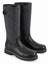 PANIOLO Loden Lammfell-Stiefel